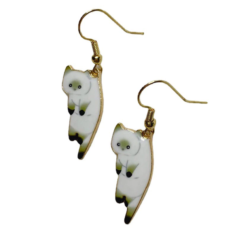 Earrings, metal accessory, Amazon, European style