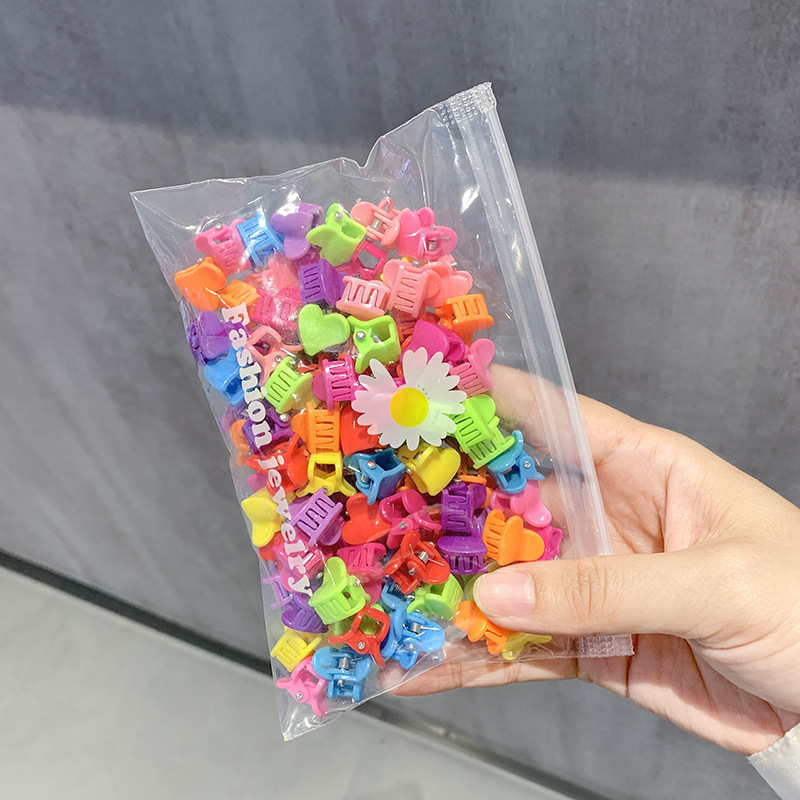 Clip para el cabello de bebé flores para el cabello de bebé color pequeño clip para el cabello de niña pequeño clip para el cabello de niña