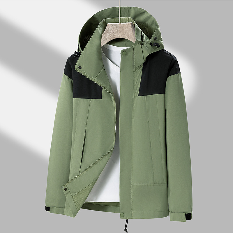 Shake rápido para la versión americana de la chaqueta de asalto para hombres y mujeres parejas abrigo casual otoño y invierno nueva chaqueta con capuz suelta marca de moda para hombres