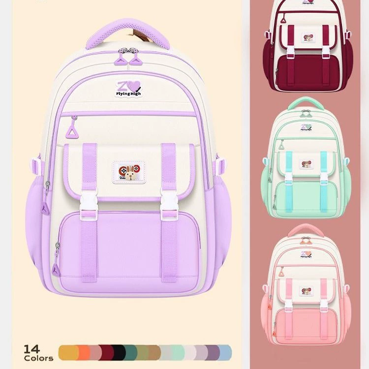 Школьная сумка, сумка через плечо, водонепроницаемый рюкзак, симпатичная детская сумка, широкая цветовая палитра.
