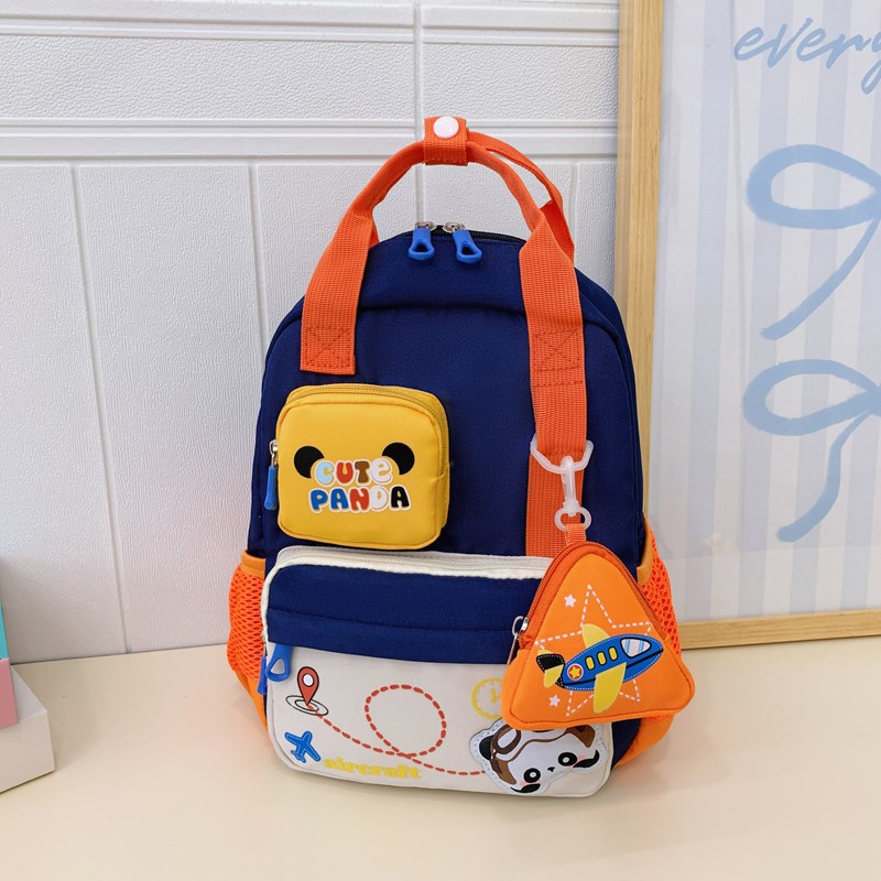 2025 venta transfronteriza mochila de jardín de infantes caricatura mochila de hombro para niños preescolares mochila ligera