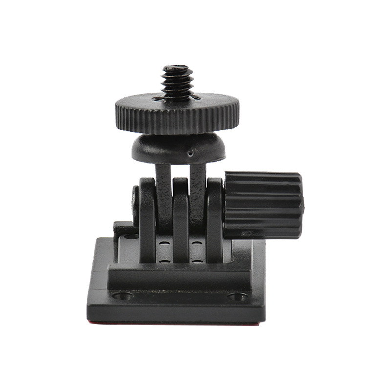 Soporte de grabadora de conducción puntual de fábrica Base de viscosa Soporte de cabeza de tornillo 1/4 Soporte de cámara