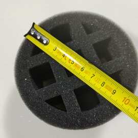 工地用通风管防尘消音海绵管道隔音消音海绵图片10.5厘米直径A款