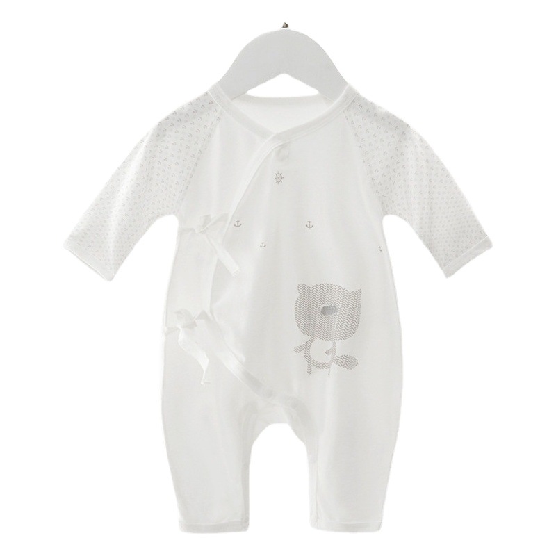 Ropa de recién nacido 0-3 meses mameluco fino Bebé Ropa de verano bolsa de ropa de monje de pedo Clase de verano un mono de bebé