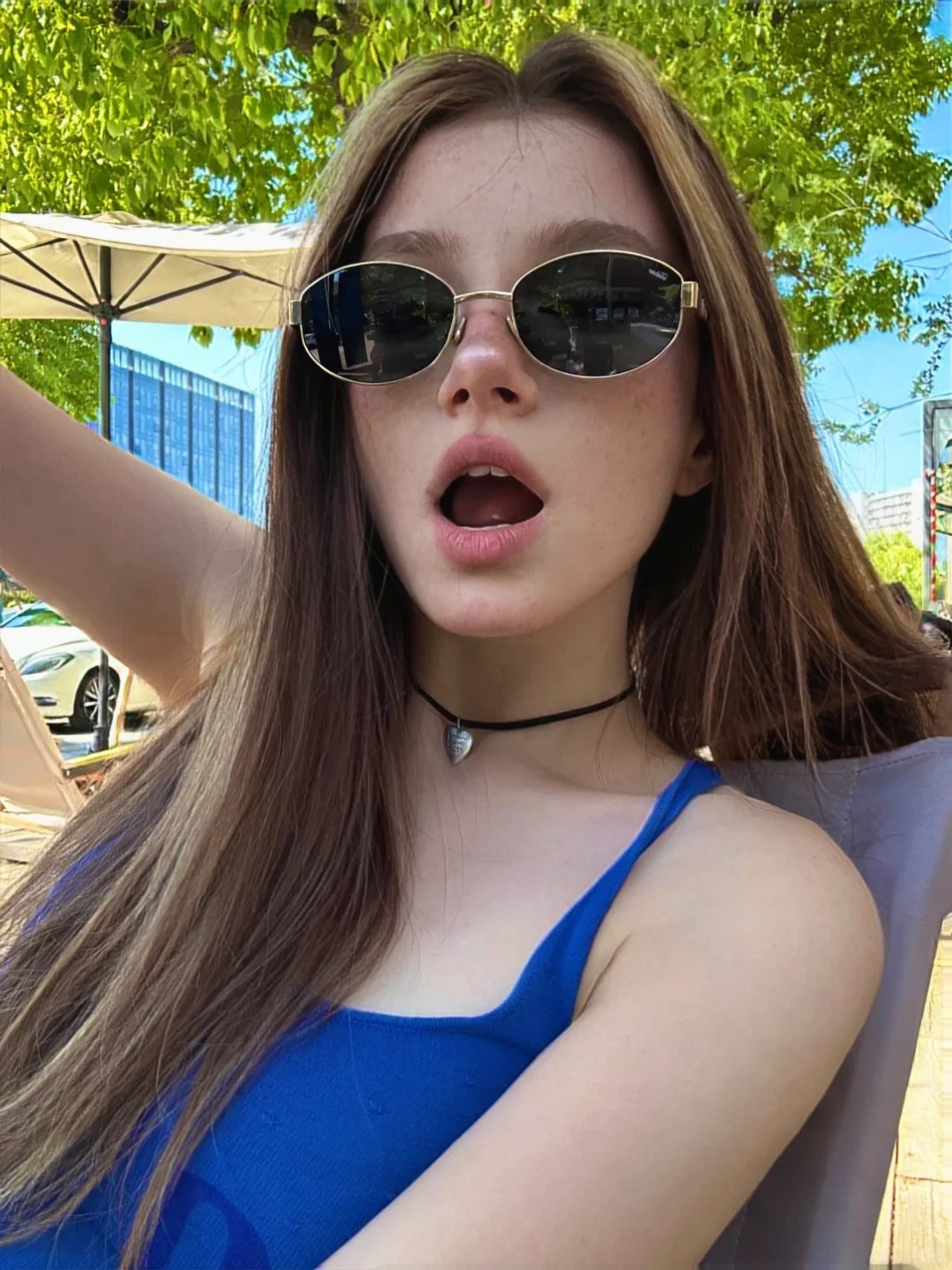 50g Weight Full Frame Glasses Structure Sunglasses Classification Ac, UV400 Protection Lens Material Oval Frame Glasses Style Travel, Fishing Occasion Solid Color Pattern All Seasons Season Women's Gender Casual Style Casual Solid Color Ac UV400 Protection Oval Frame Full Frame Women's Sunglasses 2