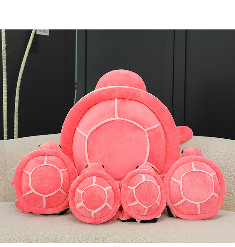 Cartoon Ski Protective Gear, Small Turtle Plush Toy, Cute Turtle Hip and Knee Pads, Anti-Fall Cushion for Adults and Children