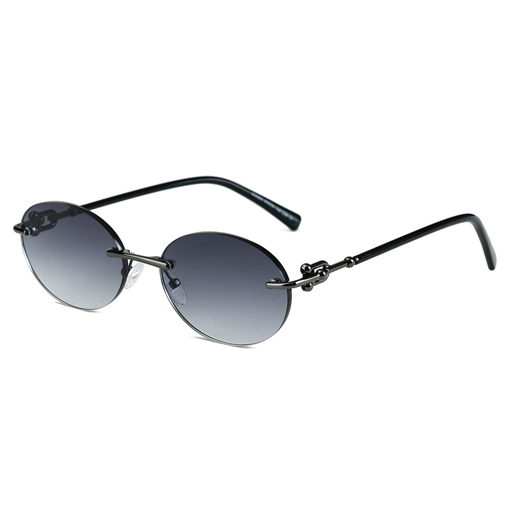 Europäische 5A- und hochwertige amerikanische rahmenlose Sonnenbrille für Damen, modisch, exklusiv, hochwertig, UV-Schutz, ideal für den Urlaub_voghion.com