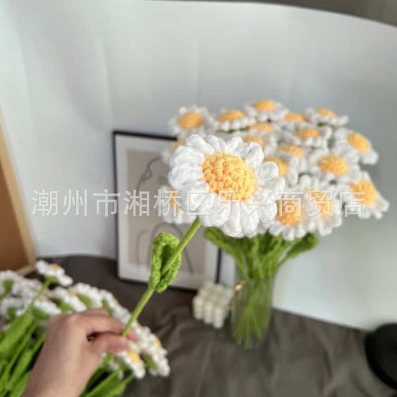 完成品ひまわり手織り造花模擬花装飾ひまわりの花バレンタインデー教師の日ギフト|undefined