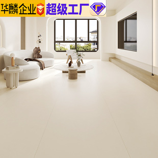 Foshan Wabi-Sabi Style Cream Yellow 750X1500 Living Room Velvet Tiles Skin Glaze Soft Light Non-Slip Floor Tiles