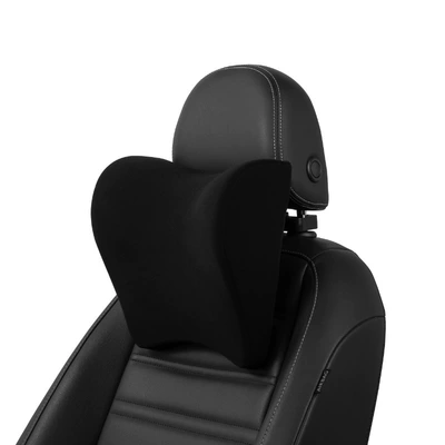 Headrest neck pillow memory cotton car - turn-plush-increase-the-thickness-of-neck-and-shoulder