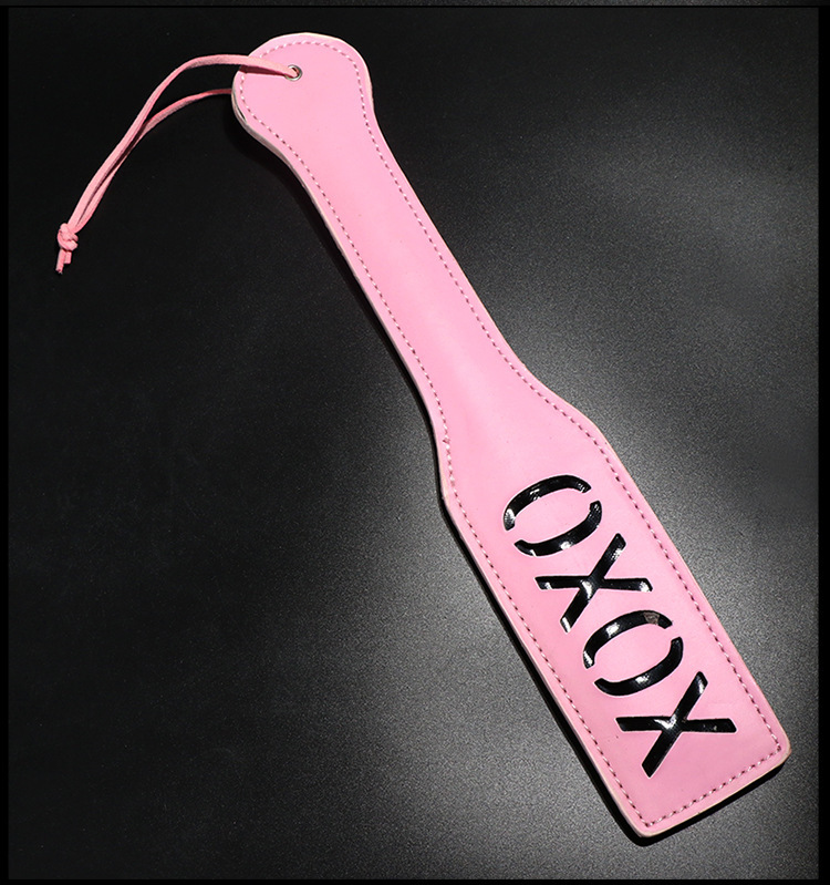PU Leather Hand Claps SM Props Black Red Adult Couples Bondage Accessory — detail image 7