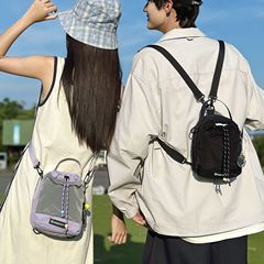 2025 夏の新製品軽量アウトドアハイキングショルダークロスボディ携帯電話バッグ女性のポータブルウォーターボトルバッグ多目的バックパック