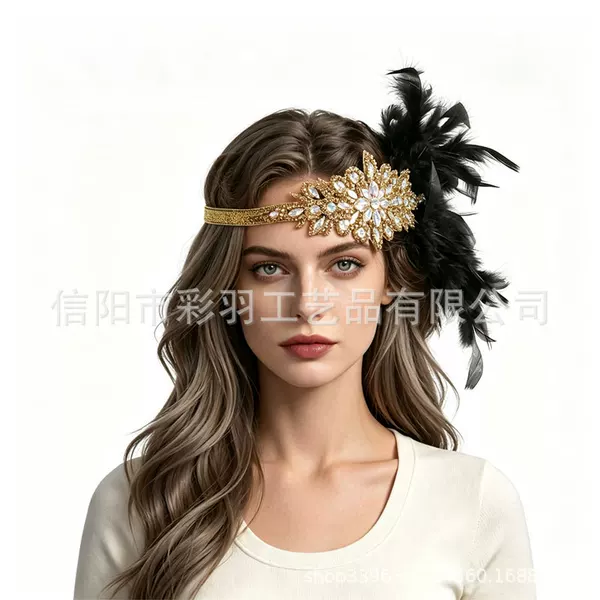 Amazon's best-selling feather headpiece is versatile, retro, and stylish, perfect for adding a touch of elegance to horse racing festivals and banquets