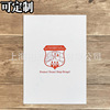 Pocket A4 Kraft paper Paper quality folder Folder Can be set advertisement comic Folder colour printing