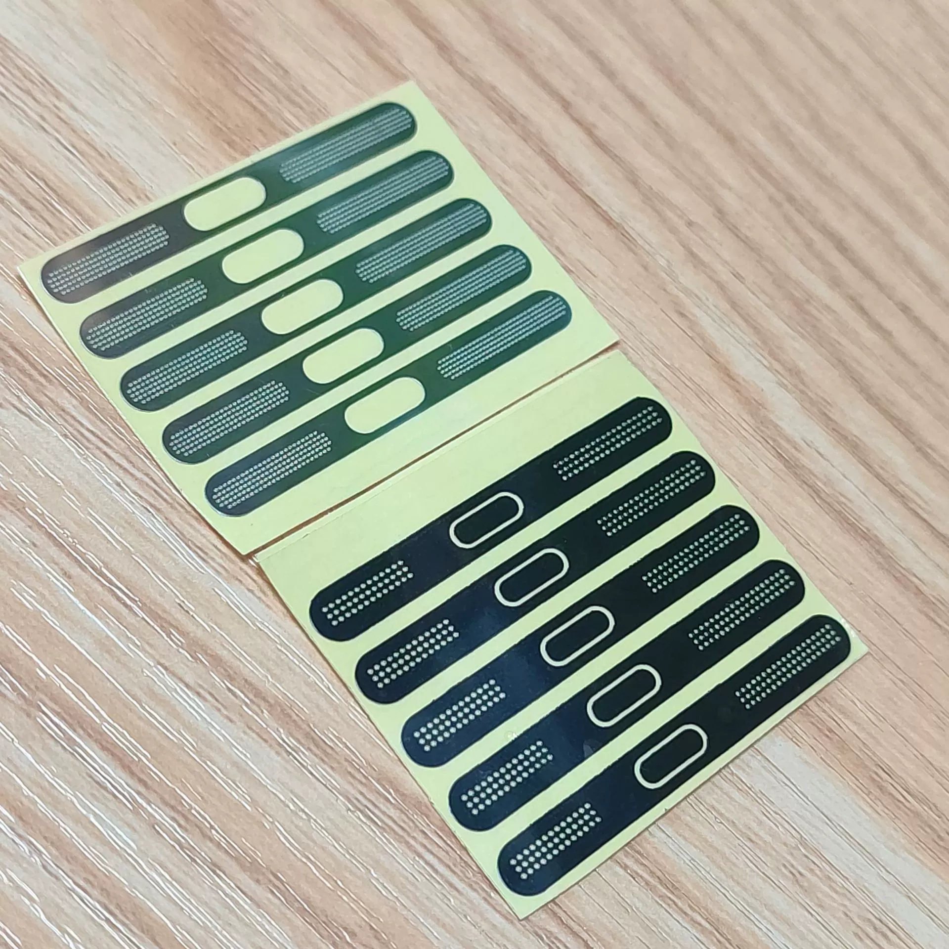 Трансграничная пылезащитная сетка для наушников Apple/фруктовый мобильный телефон 12-1516, встроенный динамик, металлическая пылезащитная сетка, наклейка