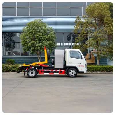 Elektrik zibil maşınları garbage truck with multi-volume