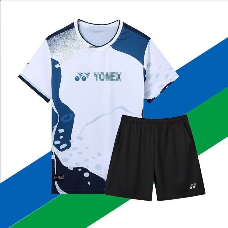 Yy Quick-Drying Badminton Uniform New Men's Suit Net Volleyball Moisture-Wicking Training Team Uniform Women's Breathable Sports Group Purchase