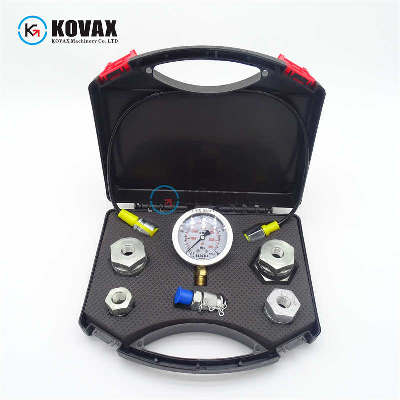 挖掘机油管接头 破碎锤压力表 维修测试表 液压油管堵头 挖机