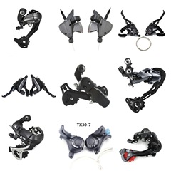 Cable Puller for Mountain Bike Handlebar 7/9 Speed 21/27 Speed Integrated Grip Shifter Lever and Hook Accessories Set