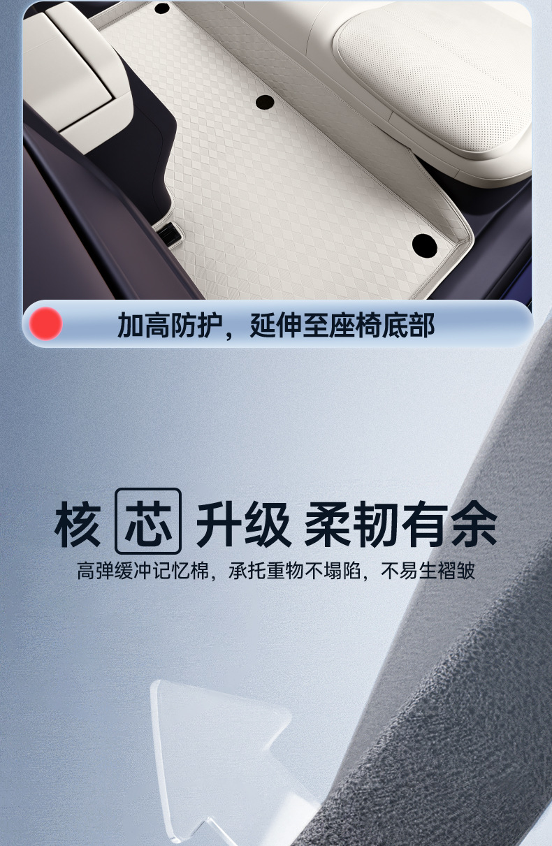 Specially Designed for Nissan Nx8 Trunk Mat, Full Coverage for 26 Models, Interior Modification Accessories, Trunk Mat