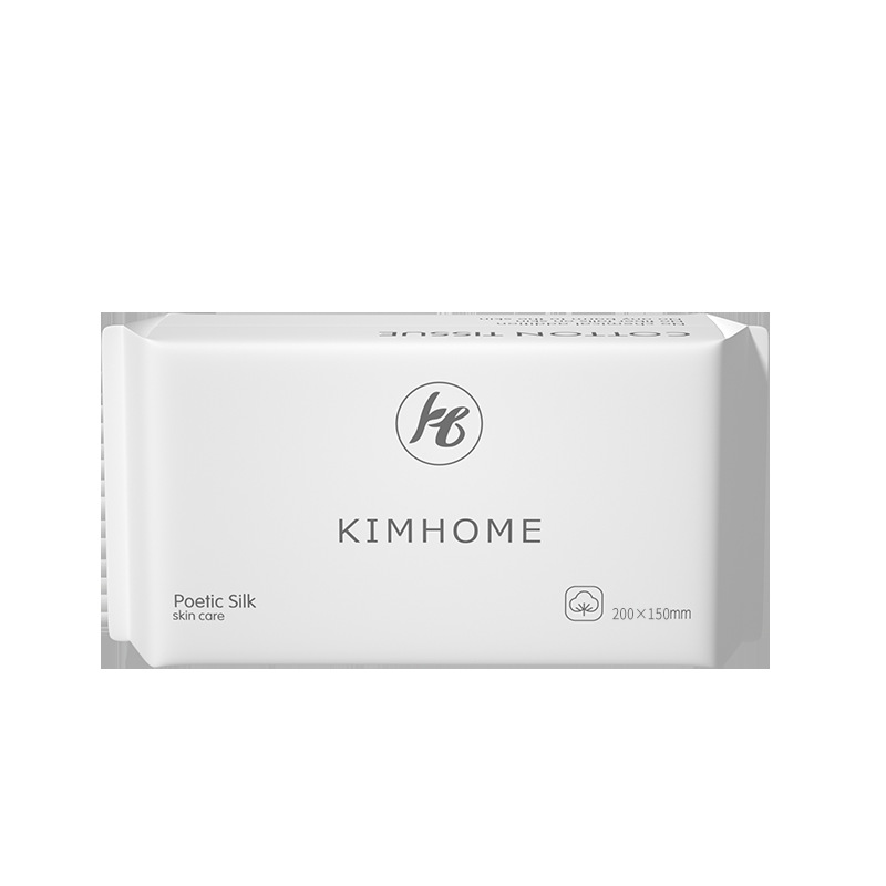 Toalla de lavado de cara Desechable Fibra vegetal engrosada con patrón de perlas Toalla suave de algodón no tejido Toalla de limpieza de belleza