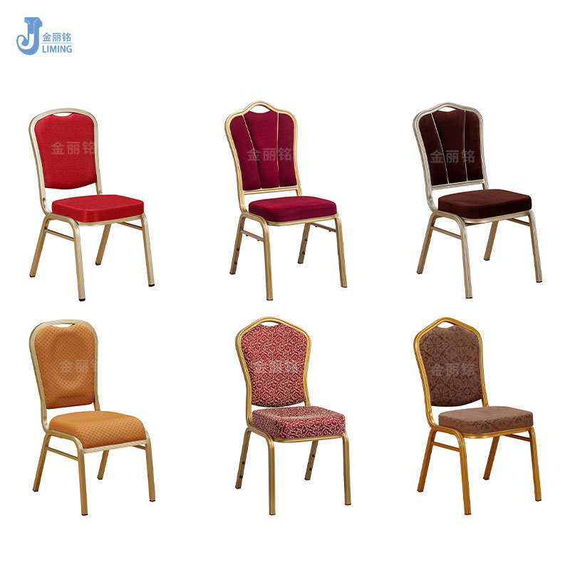 Fábrica al por mayor de aleación de aluminio Silla de hotel Silla de banquete de metal bolsa suave respaldo Conferencia Silla de entrenamiento Silla de recepción VIP