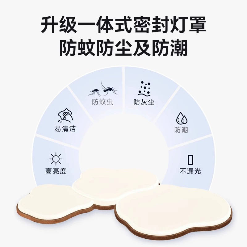 Ceiling light, ultra thin combined lights, eyes protection