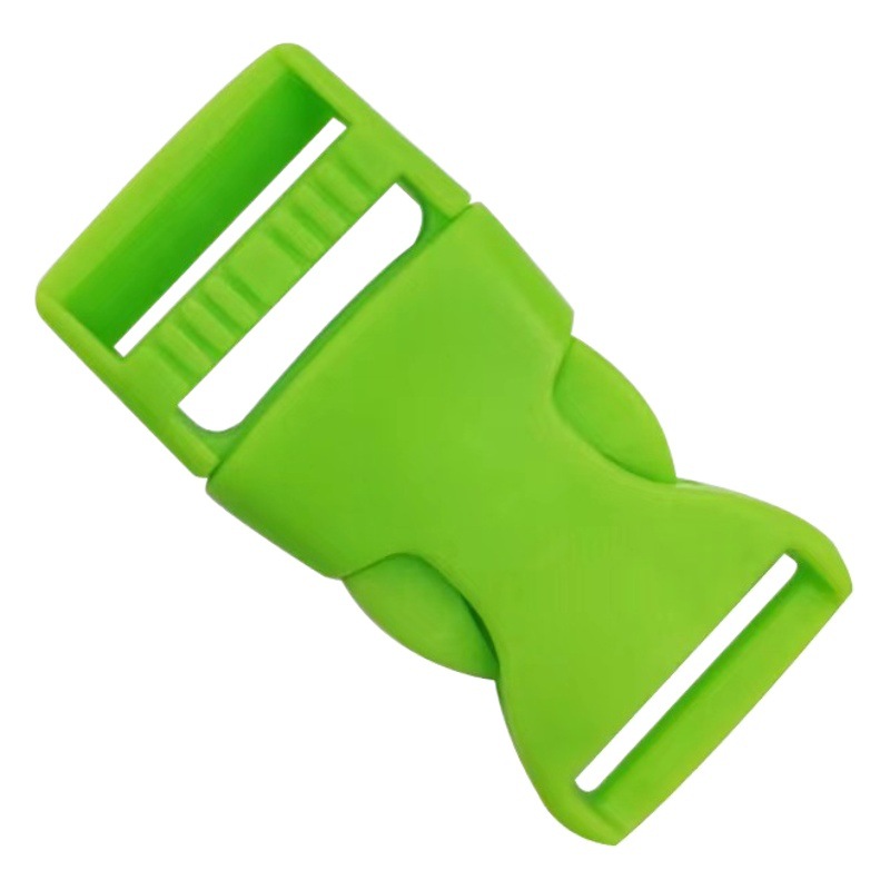 Eco-Friendly In-Stock 20mm Colorful Buckle Plastic Buckle Adjustable Safety Plastic Clasp Backpack Buckle