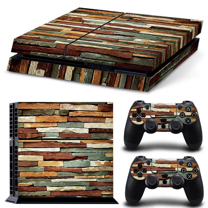 Скины‑наклейки для PS4 — модные мультяшные и стильные дизайны, матовый винил против царапин