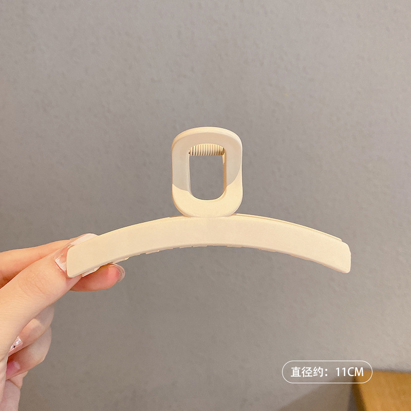 2025新款发夹女后脑勺抓夹鲨鱼夹发卡高级感发抓慵懒风盘发夹头饰|undefined