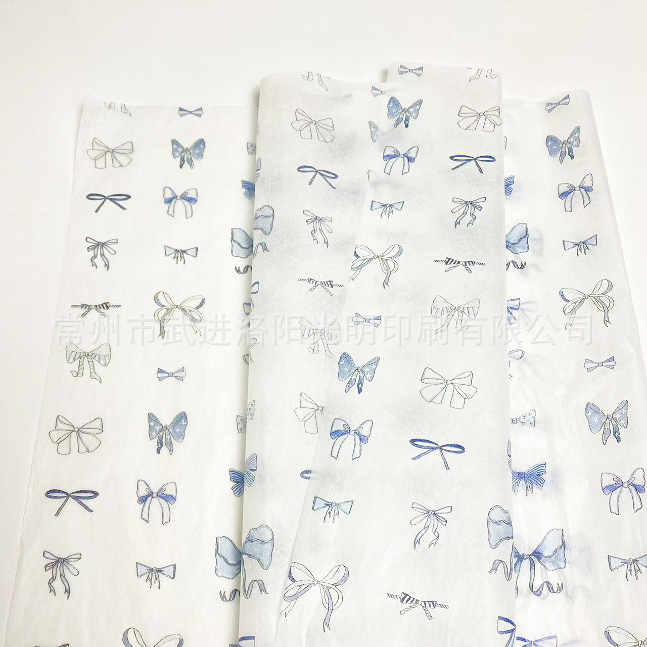 블루 리본 50*70cm, 최소 배치 크기는 500개입니다.