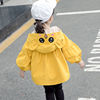 Autumn jacket, fashionable set, top, trench coat, Korean style, western style