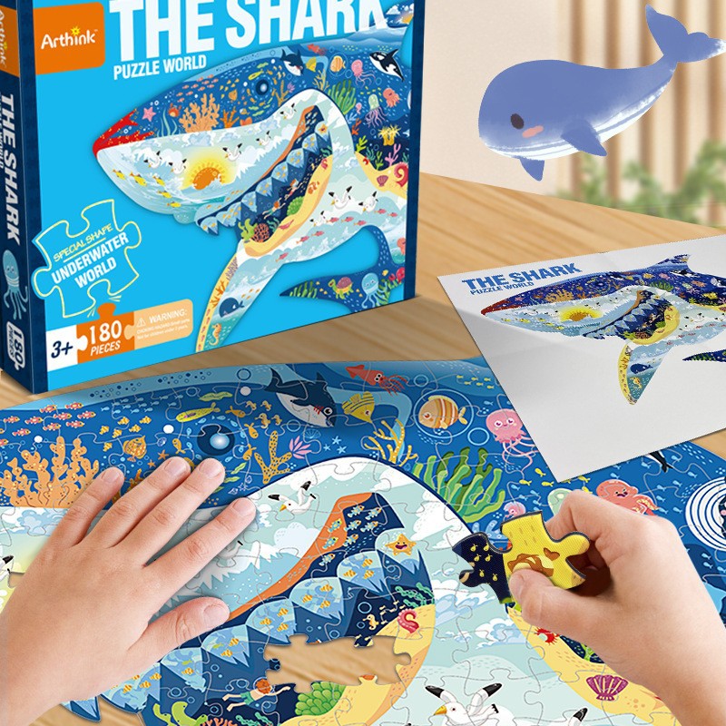 Anyan puzzle infantil 1000 piezas de regalo para niños juguetes de ciencia y educación venta cruzada de 3 a 6 años de regalo para bebés