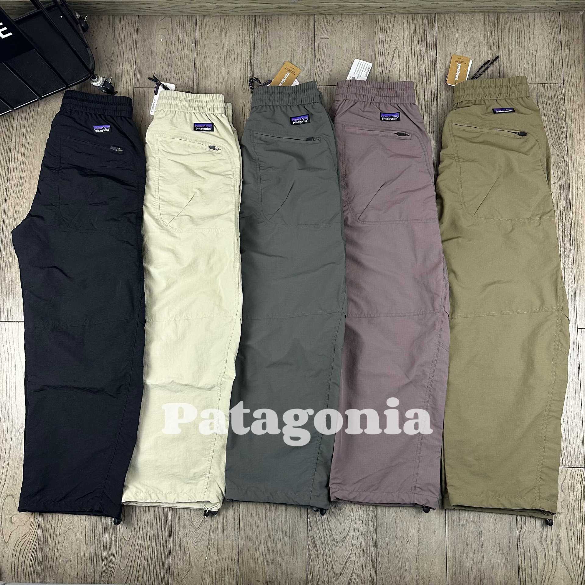 Pata New Mountain Style Outdoor Nylon Quick-Dry Hiking Cargo Knife Wide-Leg Long Pants Straight-Leg Functional Casual Pants