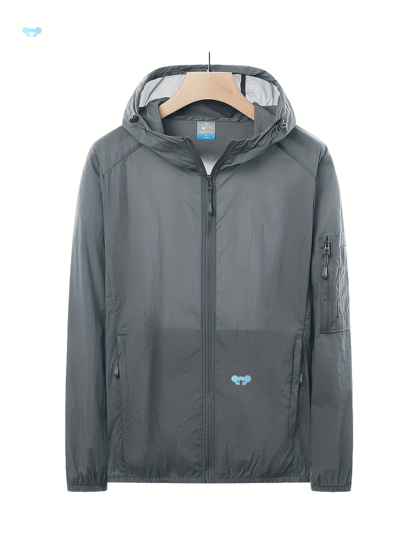 1 шт., легкая ткань из ледяного шелковистого волокна с капюшоном, защита от солнца