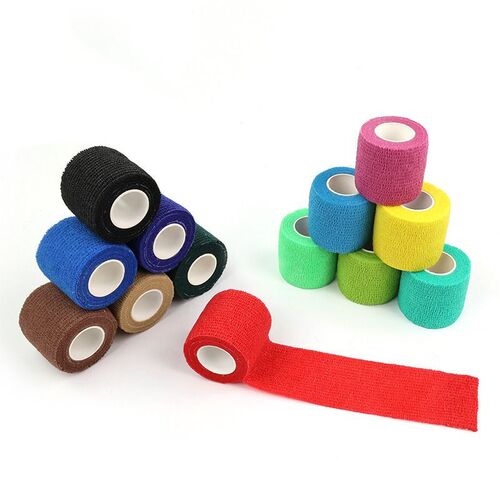 Wholesale Self-adhesive bandage Non-woven bandage Sports elastic bandage Training tape Tattoo pet bandage Finger protector