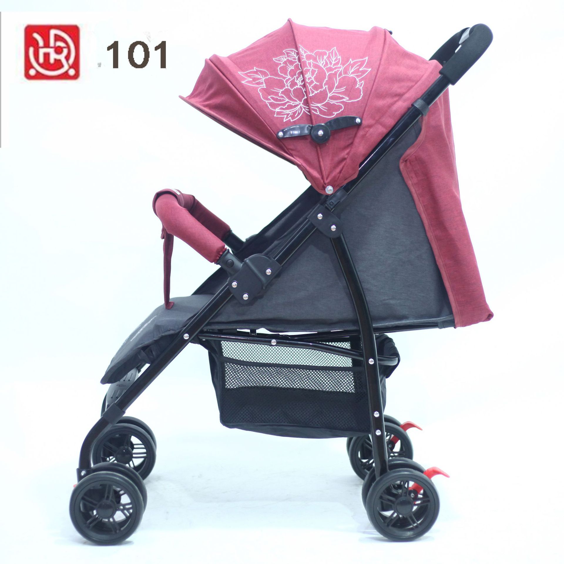 Reclining and Sitting Baby Stroller, Convenient to Fold and Store, Reclining and Sitting Baby Stroller