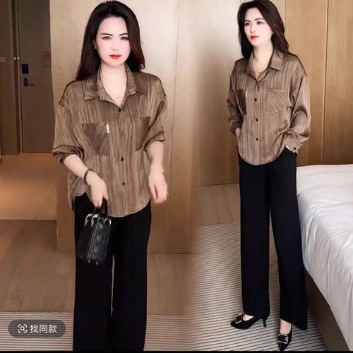 Spring New French Retro Rendered Thin Women's Summer New Fashion Design Sense Matchable Elegant Loose Shirt