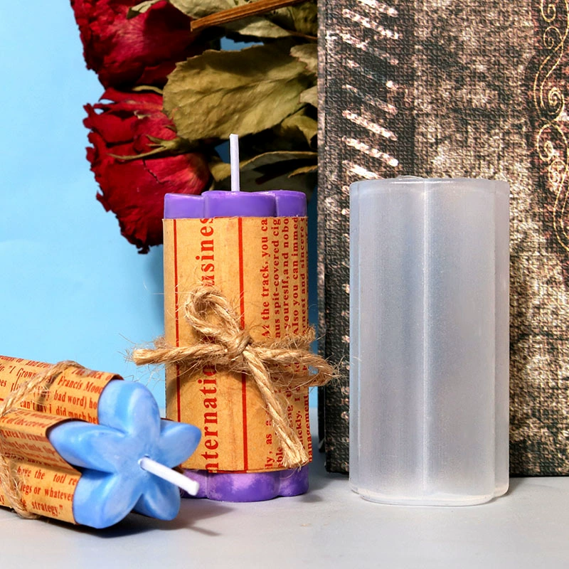 众城 Aromatherapy, candle, silicone mold, DIY, simple and elegant design, Birthday gift, (Physicals)
