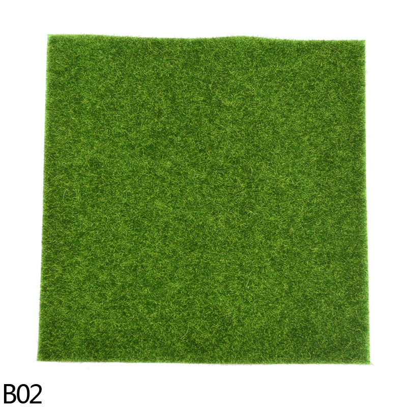 1pcs 15/30cm Green Turf Grass Fake Grass...