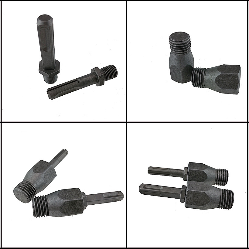 特磨不锈钢金刚砂水钻头混凝土墙壁开孔器转换接头