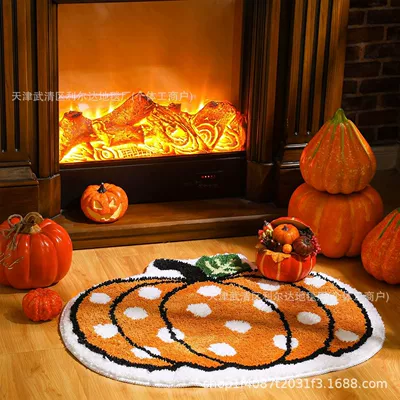 Water Absorbent Non-Slip Foot Mat – Avtomobil döşəmə paspasları - pumpkin-1-5060cm-soft-plush-feel