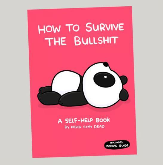 2026趣味自我疗愈卡通本 how to survive the bullsh* t  生存册|undefined