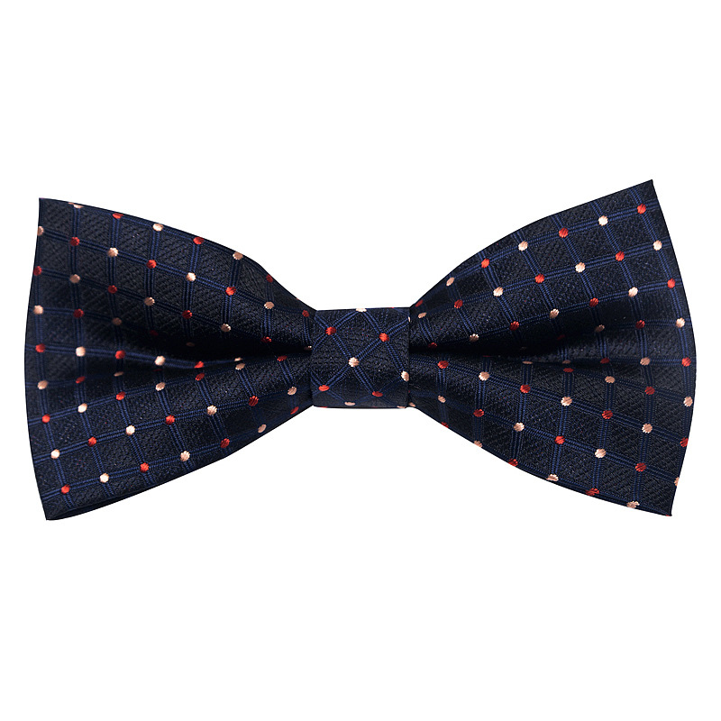 Bowtie m's formal attire, Korean version of trdy double layered groom's wedding, solid color bow tie for m and_voghion.com
