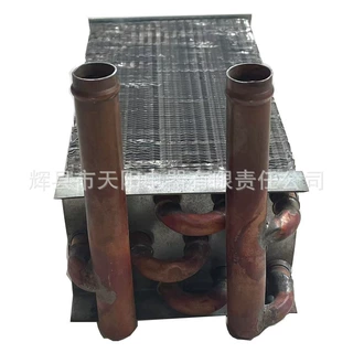 厂家直销汽车空调翅片式蒸发器车用铜管冷凝器 散热器
