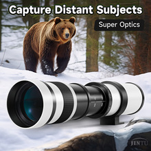 长焦镜头420-800毫米单反相机EF+T环兼容EOSRebelT8iT7iT7全画幅