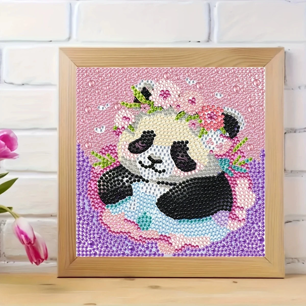 Алмазный набор, мультипликационная мозаика, 15×15см, ручной работы