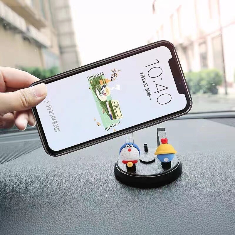 Car mobile phone bracket adhesive car Instrument Center Console Support frame car navigation seat rotatable Universal