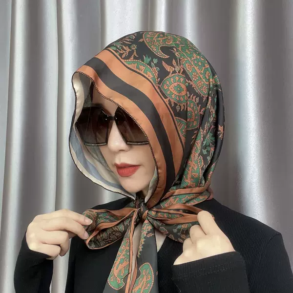 Multi-use turban sunscreen Towel fashion cover spring and summer new versatile elegant turban hat turban hat Net popular explosions