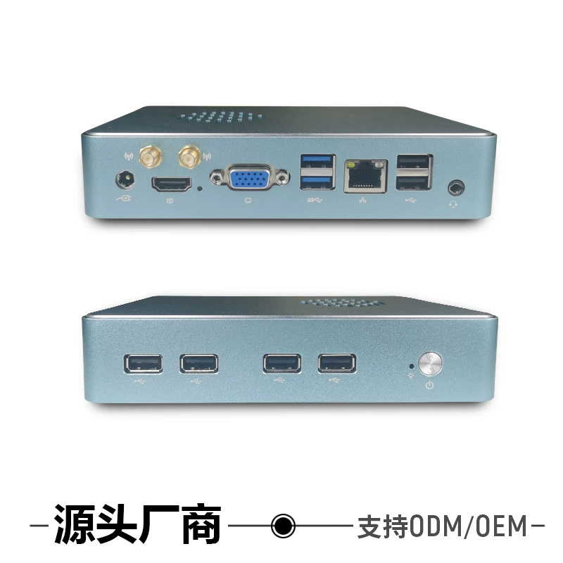 Мини-ПК 12-го поколения J6412, компактный корпус barebone, облачный терминал/облачный десктоп/облачный сервер, x86 мини-хост